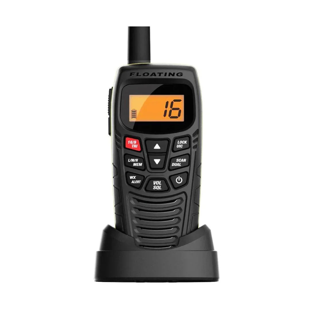 Collection of Uniden Atlantis 270 Portable Float VHF Marine Radio in a gallery layout